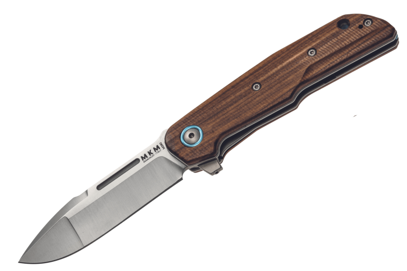 MKM Clap By LionSteel MK.LS01S folding knife 11cm Sandalwood handle + sheath