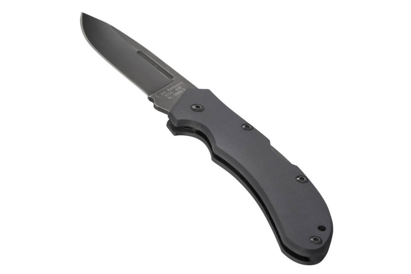 Faca dobrável Herbertz 588013 13cm G10 cabo ergonómico com clip de bolso