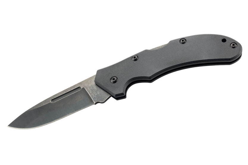 Herbertz taittoveitsi 588013 13cm G10 ergonominen kahva taskuklipsillä varustettuna