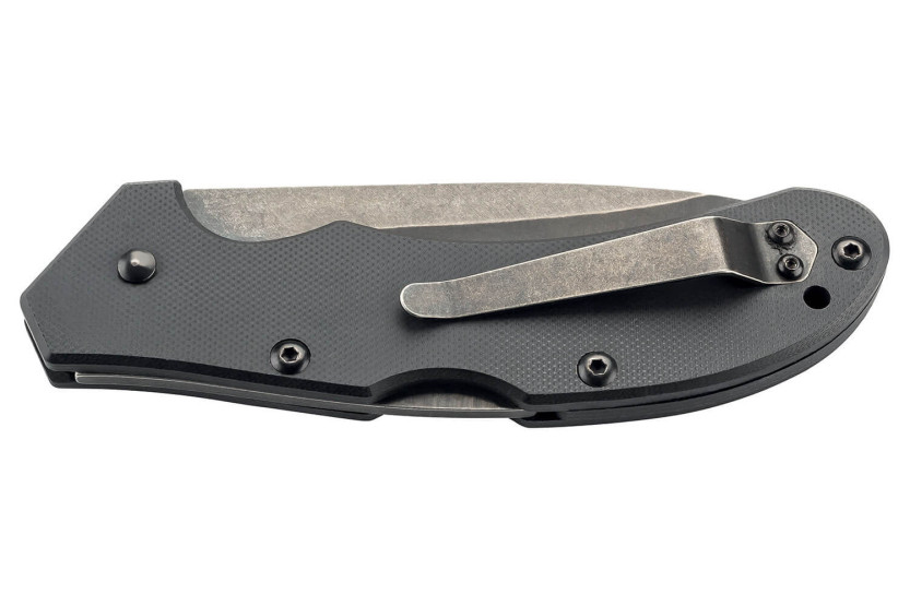 Navaja Herbertz 588013 13cm G10 mango ergonómico con clip de bolsillo