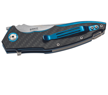 Navalha dobrável MKM Raut By Viper MK.VP01CB Cabo em titânio preto/fibra de carbono de 12 cm + bainha 2