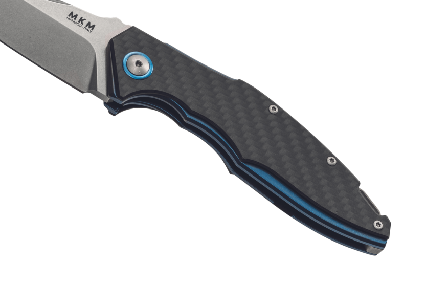 MKM Raut By Viper MK.VP01CF foldekniv 12 cm titanhåndtak med frontflipper + slire