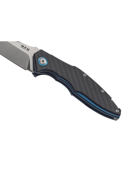 Klappmesser MKM Raut By Viper MK.VP01CF Titanium Griff 12cm Frontflipper + Etui