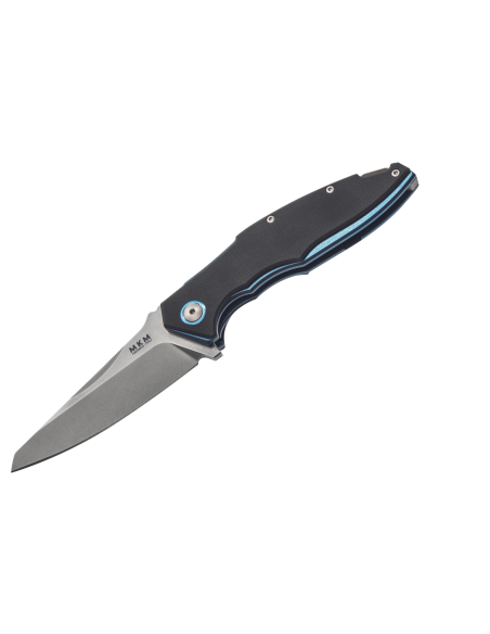 MKM Raut By Viper MK.VP01GBBK foldekniv 12 cm sort titanium/G10 håndtag + skede