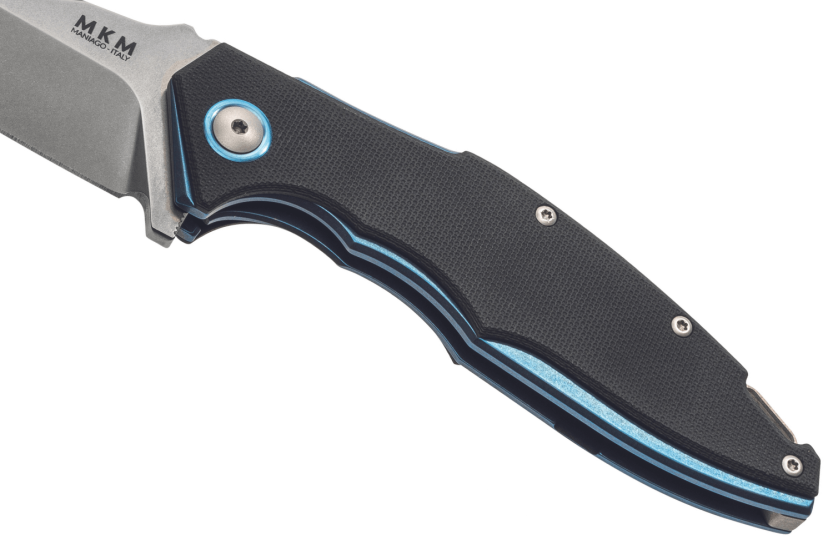 MKM Raut By Viper MK.VP01GBBK foldekniv 12 cm sort titanium/G10 håndtag + skede