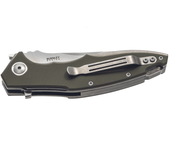 MKM Raut By Viper MK.VP01GBGR coltello pieghevole 12cm verde titanio/G10+ fodero 2