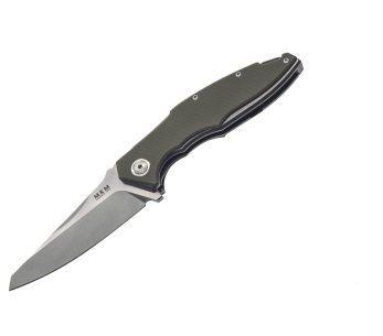 Klappmesser MKM Raut By Viper MK.VP01GBGR Titanium/G10 Griff grün 12cm + Etui