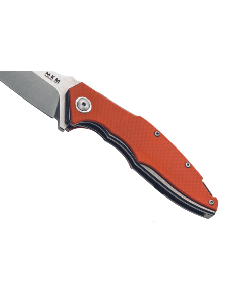 MKM Raut By Viper MK.VP01GBOR folding knife Titanium and G10 orange handle 12cm + sheath