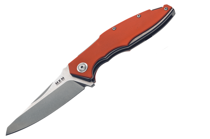 MKM Raut By Viper MK.VP01GBOR navaja plegable con mango de titanio y G10 naranja 12cm + funda