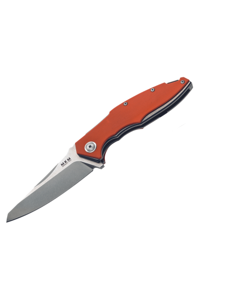 MKM Raut By Viper MK.VP01GBOR folding knife Titanium and G10 orange handle 12cm + sheath