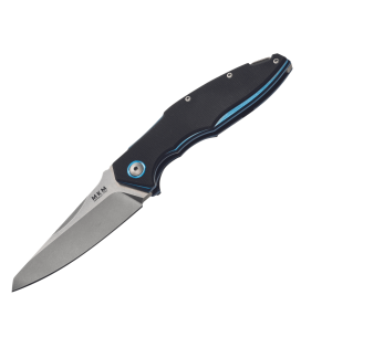 MKM Raut By Viper MK.VP01GFBK taittoveitsi musta titaani/G10 kahva 12cm etulevy + tuppi
