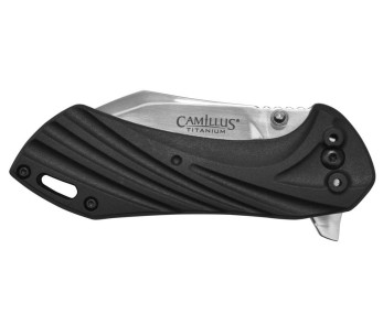 Cuchillo plegable Camillus Chunk 10cm mango de nylon y fibra de vidrio 2