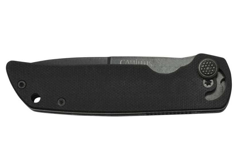 Camillus Mini Cuda foldekniv 9,5 cm sort G10-håndtag