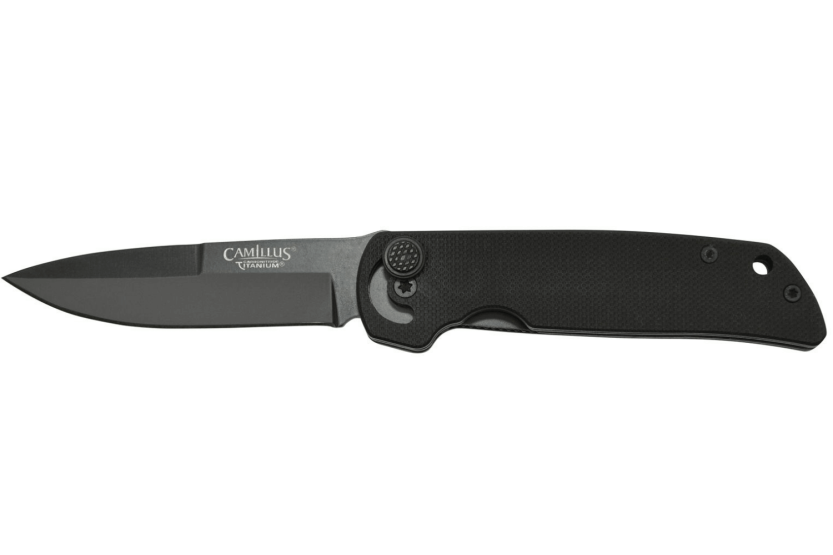 Camillus Mini Cuda foldekniv 9,5 cm sort G10-håndtag