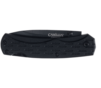Faca dobrável Camillus CamLite com cabo preto em nylon e fibra de vidro 10cm 2