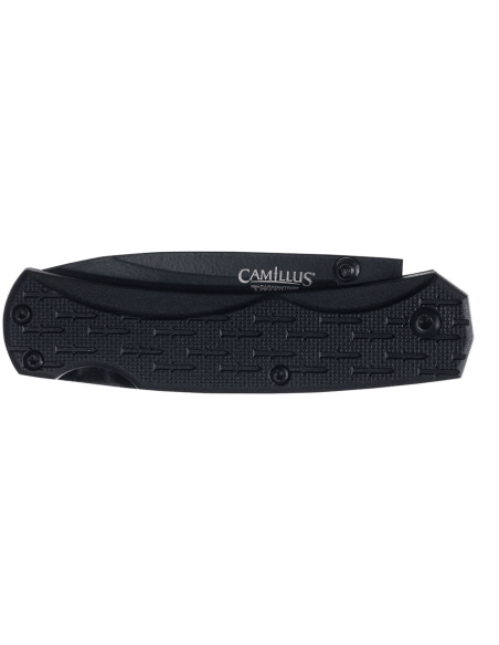 Camillus CamLite folding knife with black nylon and fiberglass handle 10cm