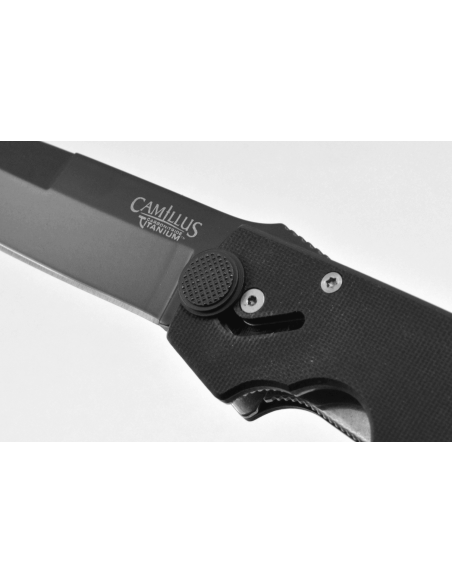 Camillus Cuda foldekniv 13 cm, sort G10-håndtag