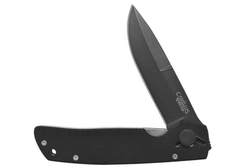 Camillus Cuda foldekniv 13 cm, sort G10-håndtag