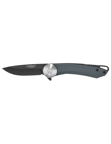Camillus Cirque folding knife 10.8cm blue G10 handle