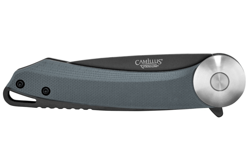 Camillus Cirque folding knife 10.8cm blue G10 handle