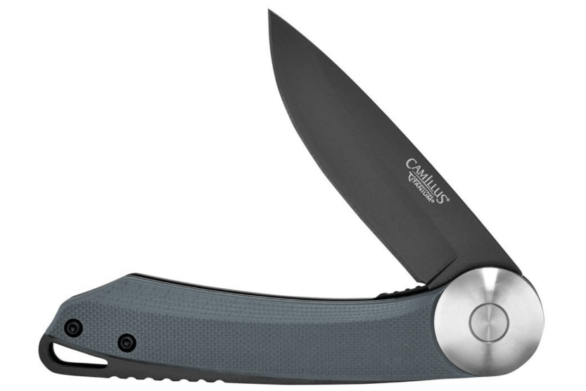 Camillus Cirque folding knife 10.8cm blue G10 handle