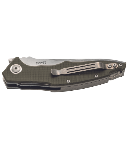 MKM Raut By Viper MK.VP01GFGR foldekniv grønn titan/G10-håndtak 12 cm flipper foran + slire