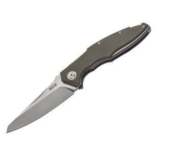 MKM Raut By Viper MK.VP01GFGR foldekniv grønn titan/G10-håndtak 12 cm flipper foran + slire