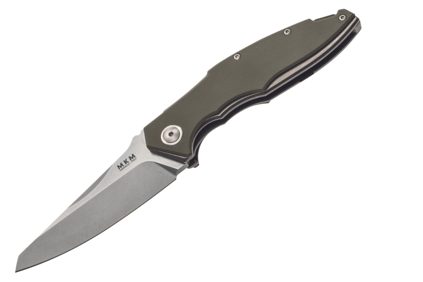 MKM Raut By Viper MK.VP01GFGR foldekniv grønn titan/G10-håndtak 12 cm flipper foran + slire