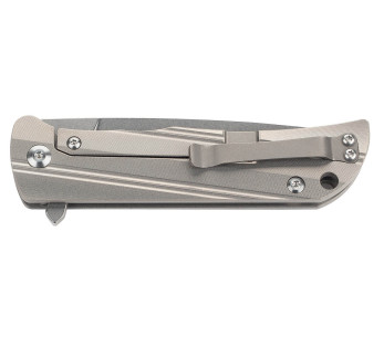 Navaja Herbertz 533211 10,4cm ligera, mango robusto de titanio 2