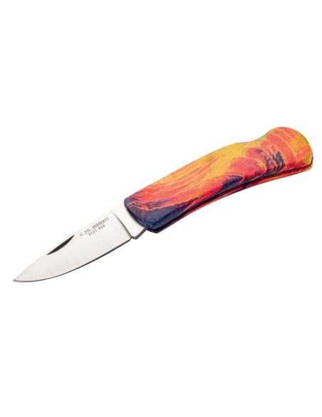 Herbertz folding knife 534309 Rootwood handle 8.5cm
