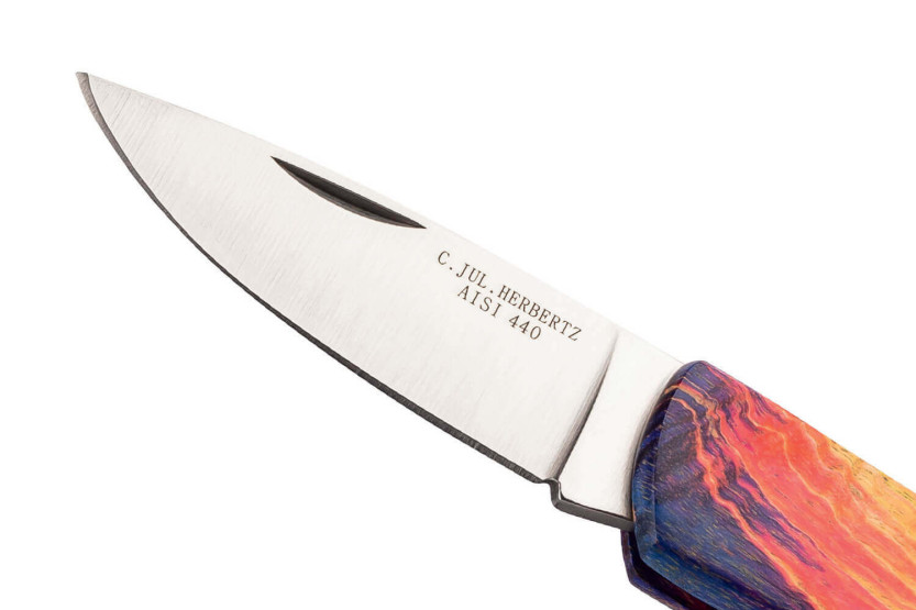 Herbertz 534309 foldekniv med skaft af rodtræ 8,5 cm
