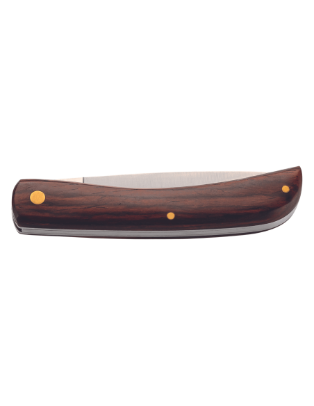 Faca dobrável Herbertz 587010 com cabo ergonómico em madeira de cocobolo 10,5 cm