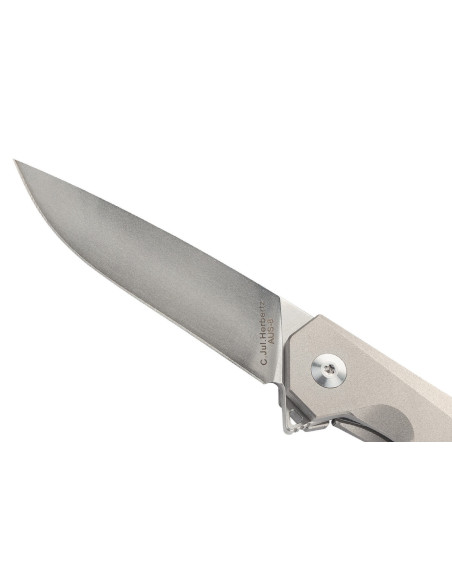 Herbertz foldekniv 533110 Ergonomisk og flot titaniumhåndtag 10,2 cm