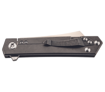 Canivete Herbertz 593612 cabo em titânio TC4 cinzento 12cm 2