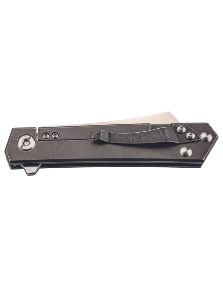 Herbertz 593612 foldekniv grå TC4 titanium håndtag 12cm