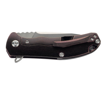 Canivete Herbertz 533010 Cabo ergonómico com jato de titânio 10cm 2
