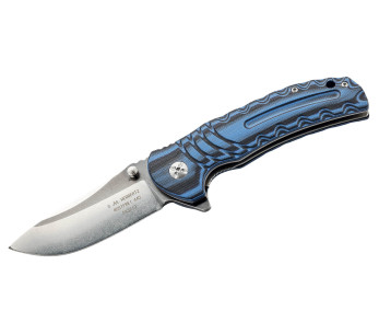 Klappmesser Herbertz 583212 Griff G10 rutschfest zweifarbig 11,5cm + Etui