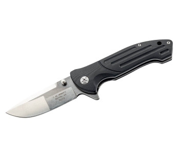 Herbertz 583312 foldekniv 11,7 cm G10 sklisikkert rillet håndtak + slire