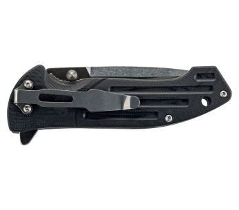 Herbertz 583312 fällkniv 11,7cm G10 halkfritt räfflat handtag + slida 2