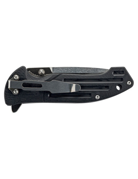 Herbertz 583312 fällkniv 11,7cm G10 halkfritt räfflat handtag + slida
