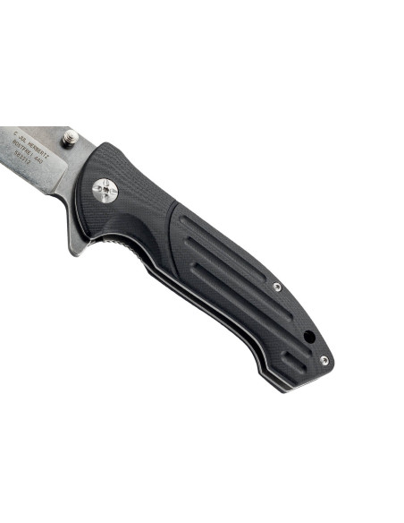 Herbertz 583312 foldekniv 11,7 cm G10 skridsikkert rillet håndtag + skede