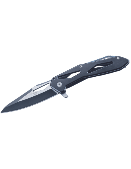Herbertz 596511 vouwmes met zwart roestvrijstalen skeletgreep 11cm