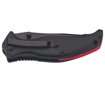 Herbertz vouwmes 588712 zwart gecoat glasvezel handvat 11,8cm 2