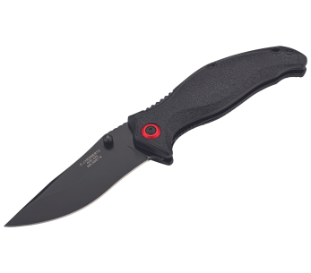Klappmesser Herbertz 588712 Griff aus Glasfaser schwarz beschichtet 11,8cm