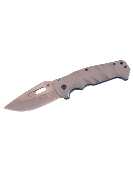Herbertz folding knife 575112 aluminum handle/anodized plates 12cm