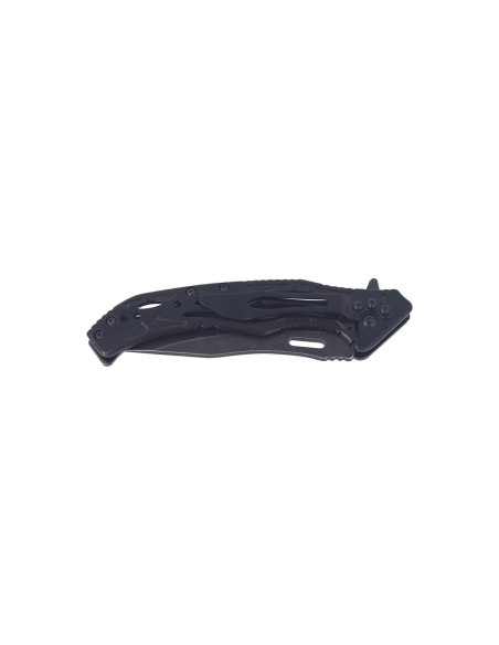 Herbertz 592912 navaja plegable esqueleto blackwashed 12cm acero inoxidable/mango de aluminio