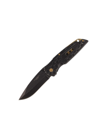 Herbertz 584612 navaja plegable mango de acero inoxidable con índice dentado 12cm