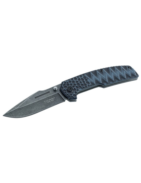 Herbertz 228713 folding knife dao blade G10 textured handle 12.7cm