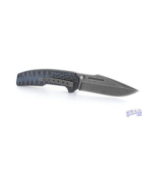 Herbertz 228713 dao vouwmes G10 getextureerd handvat 12,7cm