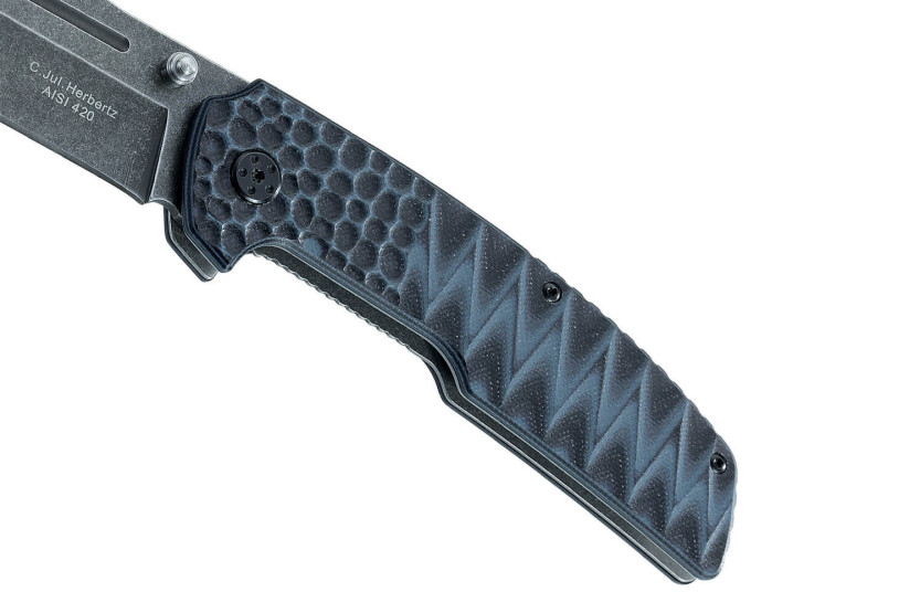 Herbertz 228713 dao foldekniv G10 strukturert håndtak 12,7 cm
